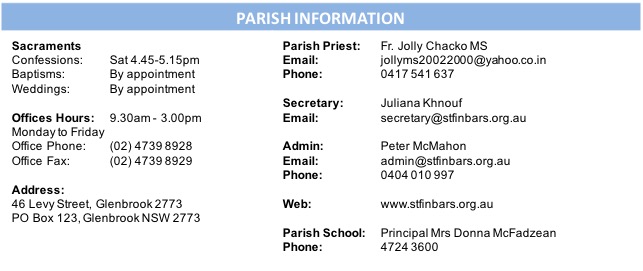 parish news