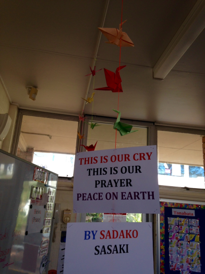 Peace prayer.